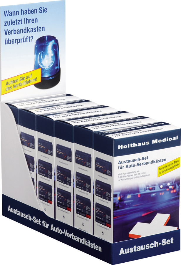 HOLTHAUS Austauschset für Verbandskoffer (DIN 13 157 (Betriebe))