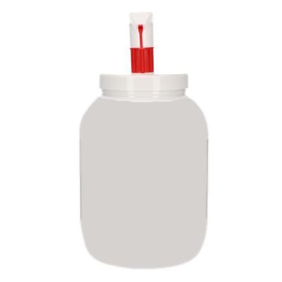 PINGECO Topf (Fassungsvermögen 2,8 Liter, leer) mit Pumpe