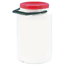 PINGECO Kanne (Fassungsvermögen 3 Liter, leer) mit Deckel & Pumpe